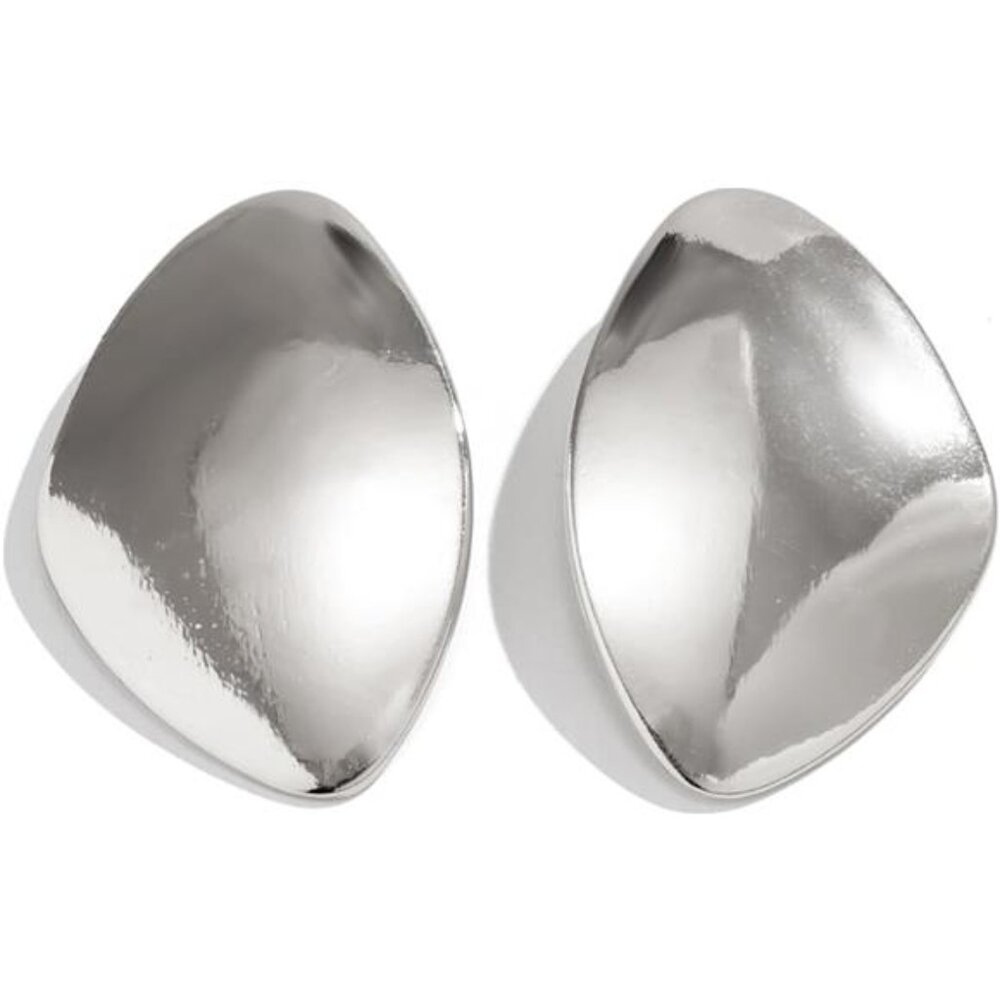 Large Geometric Statement Earrings | Minimalist A… - image 5